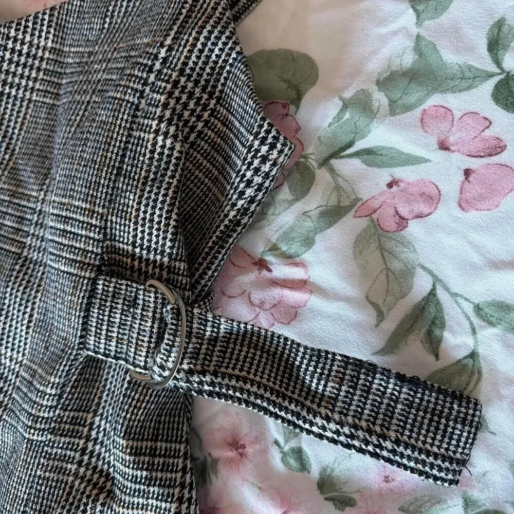 Korean Style Houndstooth Dress - Picture 5 of 6